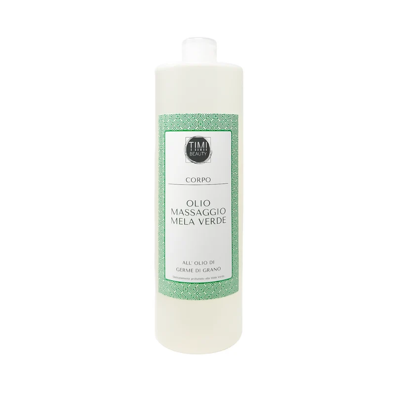 Olio da Massaggio Profumato alla Mela Verde Timi Beauty 1000 ml