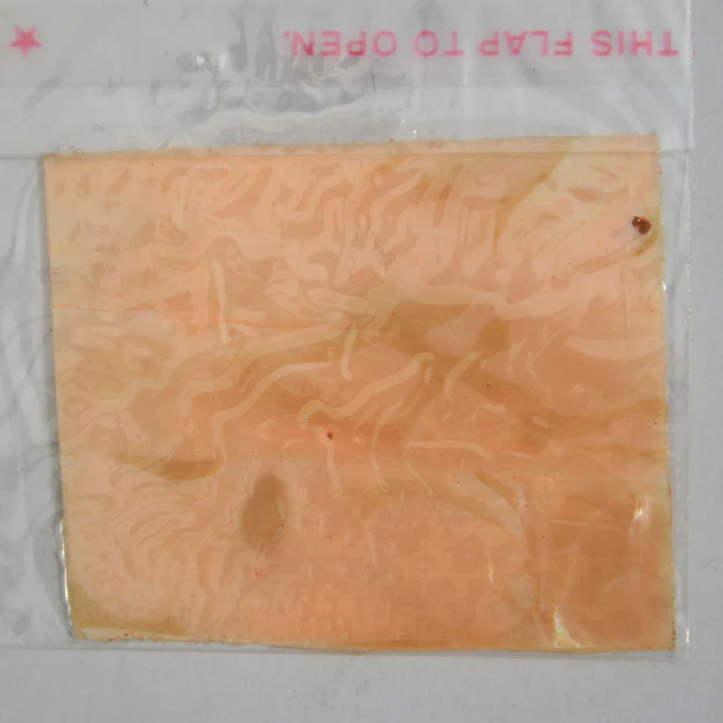 Striscia decoro madreperla 4x3,5 cm Salmone