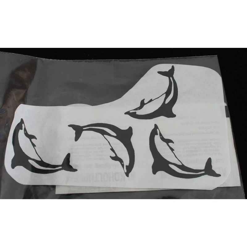 Calcomania per Tatttoo Delphin Eulenspiegel