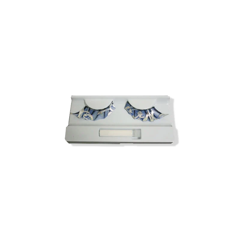 Ciglia Wimpern Spider Argento+Colla Eulenspiegel