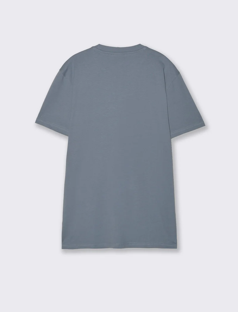 T-shirt girocollo con stampa 3D effetto - CARTA DA ZUCCHERO