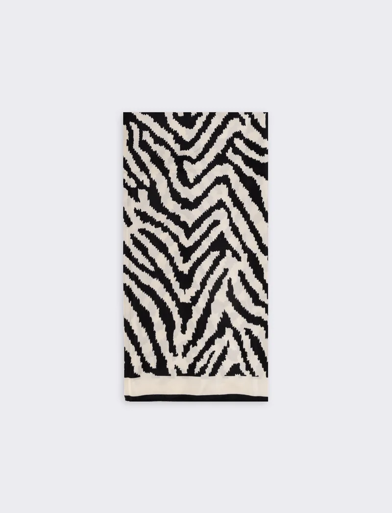 Foulard 90x90 cm con fantasie varie - Zebrato