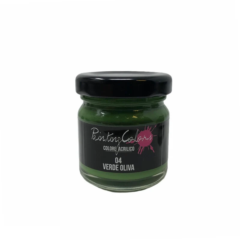 Colore Acrilico Painting Colors 40 ml Verde Chiaro