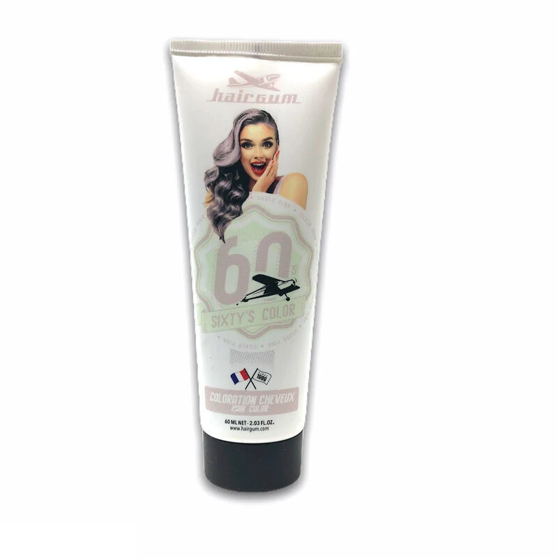 Sixty's Color Silver Pink Hairgum 60 ml