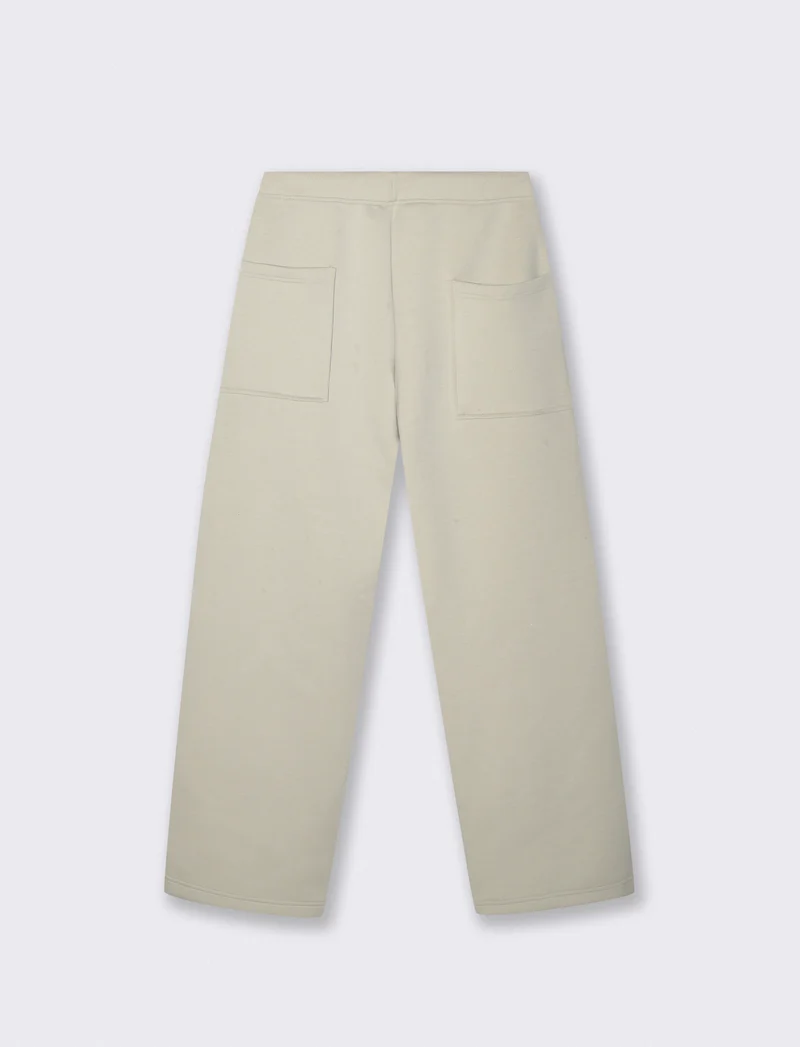 PANTALONI JOGGER IN TESSUTO TECNICO RELAXED STRAIGHT FIT - Grigio ghiaccio