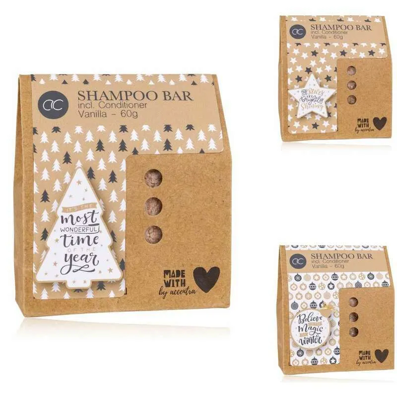 Shampoo Bar Solido Winter Magic Fragranza Vaniglia 60 gr