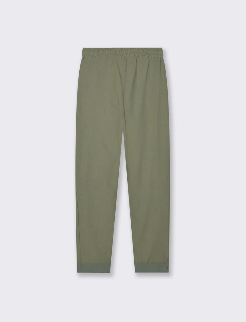 Pantalone in tessuto elasticizzato con coulisse in vita - Ve.milit.