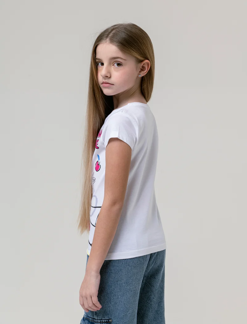 T-shirt Biancaneve da bambina - Fantasia