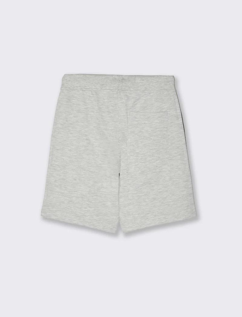 Bermuda in felpa sporty da bambino - Grigio mel.