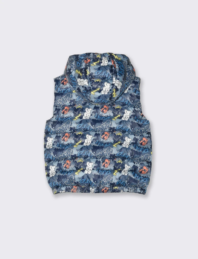Gilet trapuntato leggero da bambino - Fantasia
