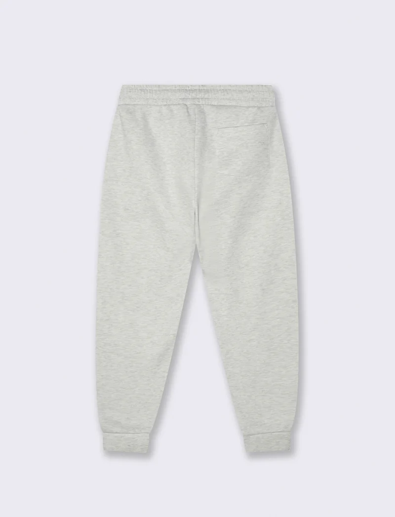 PANTALONI JOGGER IN FELPA BAGGY FIT - Grigio mel.