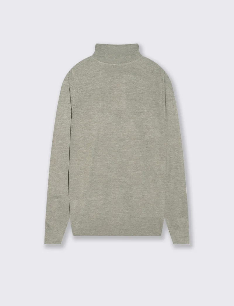 MAGLIA DOLCE VITA IN FILATO EFFETTO LANA - Verde salvia