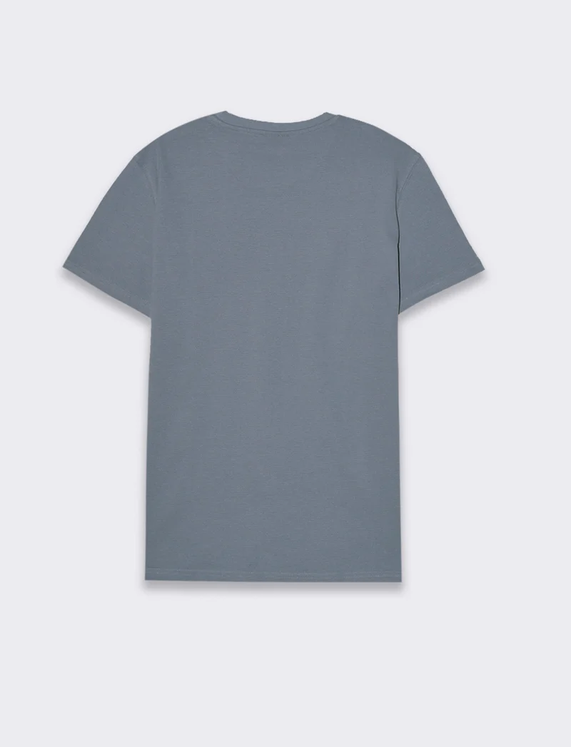T-shirt in piquet di cotone da uomo - CARTA DA ZUCCHERO