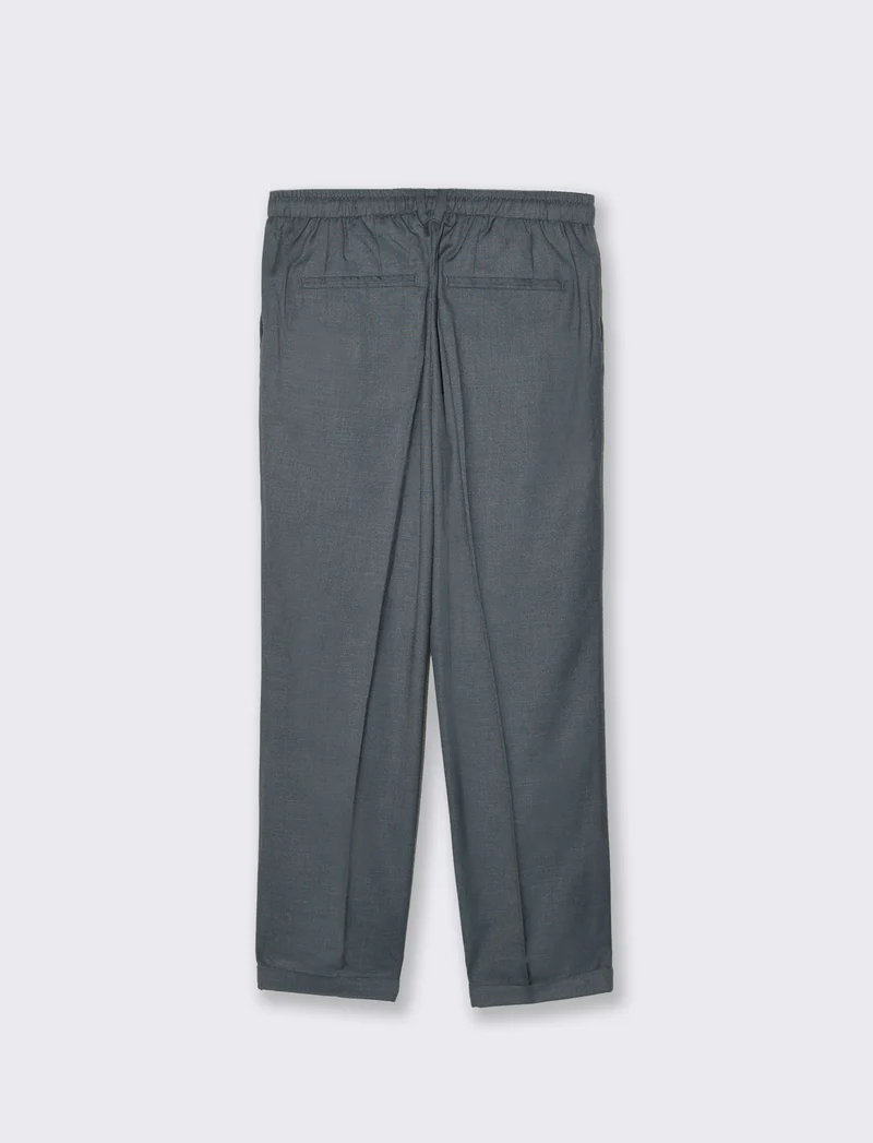 Pantaloni chino jogger effetto fil a fil da uomo - Avion